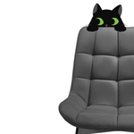 Стул на металлокаркасе Woodville Стронг 4 шт латте, черный, ножки черные