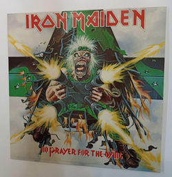 Винтажная виниловая пластинка LP Iron Maiden No Prayer For The Dying (Россия 1993)
