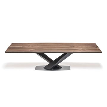 дизайнерский стол Stratos  WOOD ( by Steel Arts )