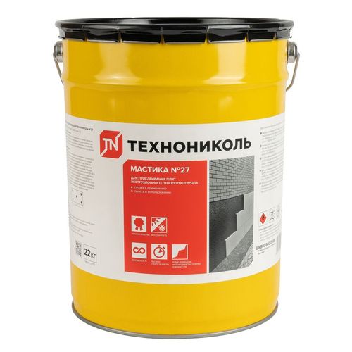 Мастика приклеивающая ТехноНИКОЛЬ №27 22 кг