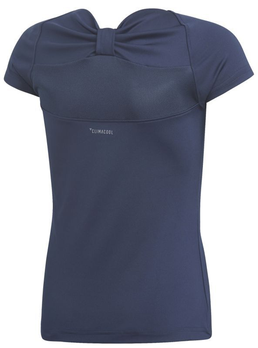 Футболка для девочки теннисная Adidas G Ribbon Tee - collegiate navy