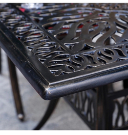 Стол из литого алюминия Феникс(Fenix)