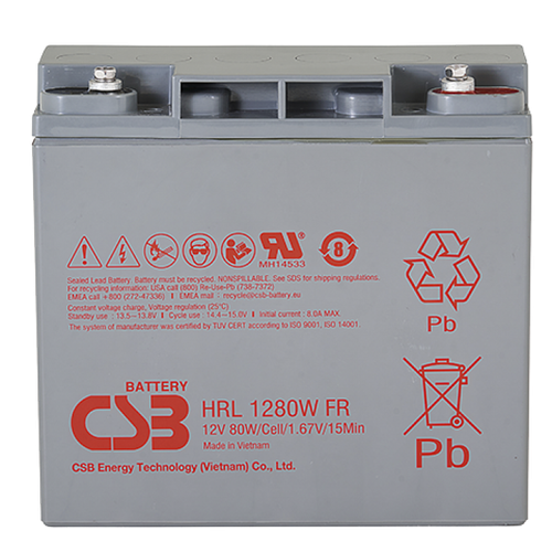 Аккумулятор CSB HRL1280W FR