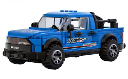 Конструктор Mould King Models 27057. Ford F150 SVT RAPTOR, 465 деталей