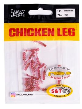 Слаги съедобные искусственные LJ Pro Series Chicken Leg 1,0in (02.54)/S14 20шт.