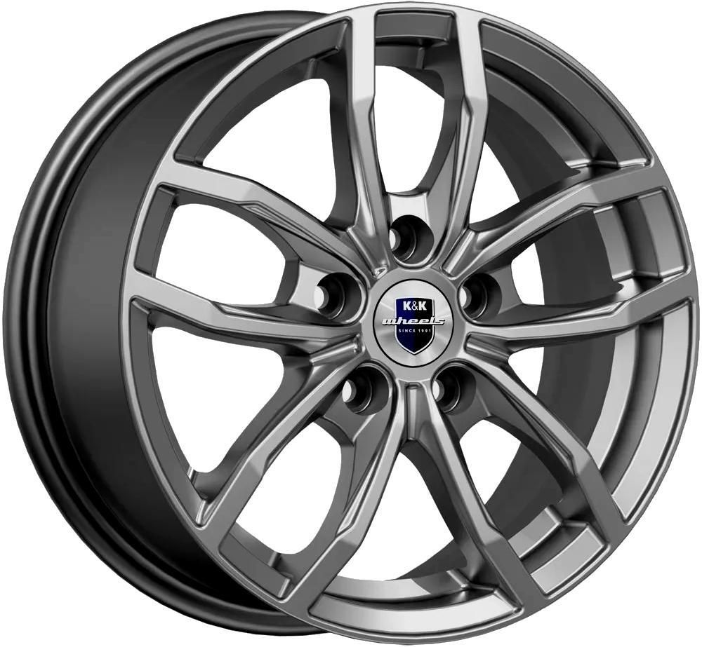 K&amp;K Фрост 6.5x15 5x108 ET 50 Dia 63.4 (дарк платинум)