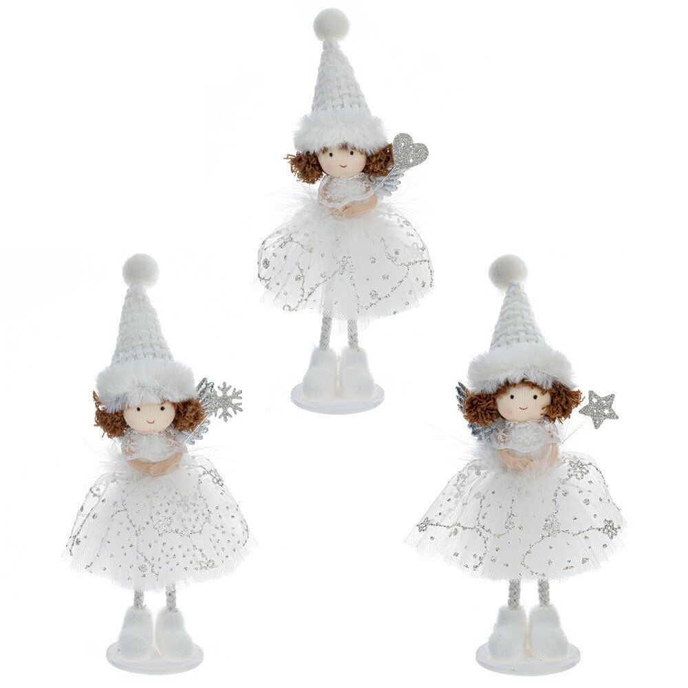 GAEM Изделие декоративное "Девочка-ангел", L7 W9 H20 см, 3в.