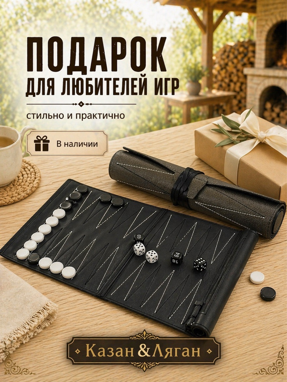 Нарды дорожные в сумке чехле