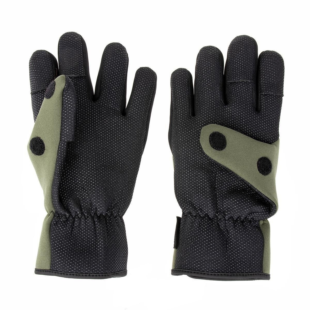 Перчатки для рыбалки FISHER неопрен. на липучке