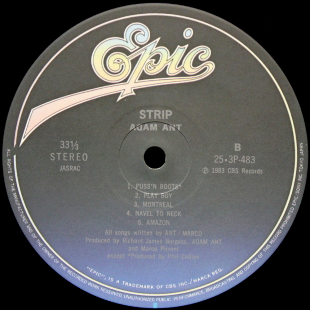 Adam Ant / Strip (LP)