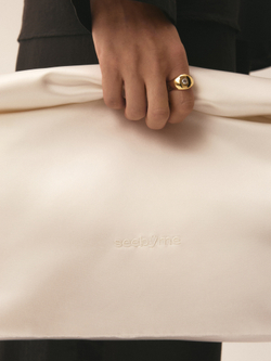 Сатиновый клатч