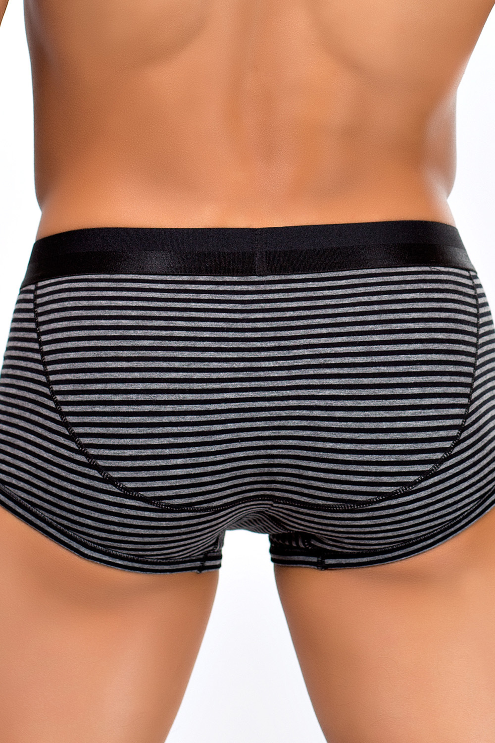 Мужские трусы R-111 Black-Melange Grey Opium