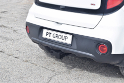 Фаркоп PT GROUP /съемный квадрат/ KIA Soul 2013-2018(паспорт и сертификат в комплекте)(без электрики) арт.KSL-13-991122.00