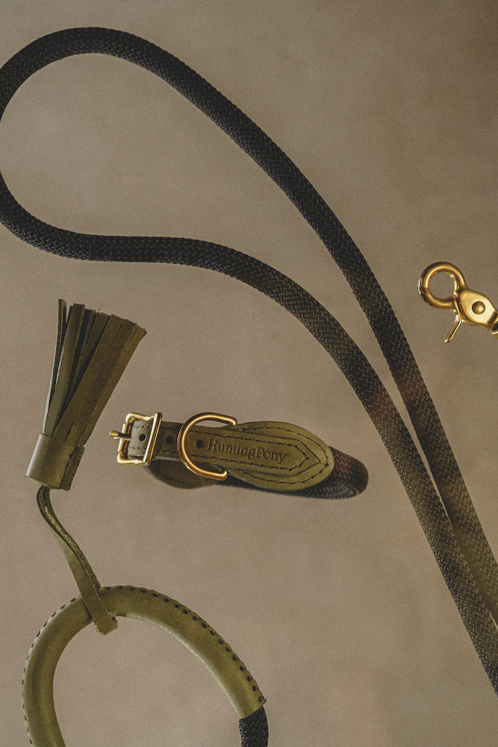 Поводок "Пони-Макарони" Зеленый