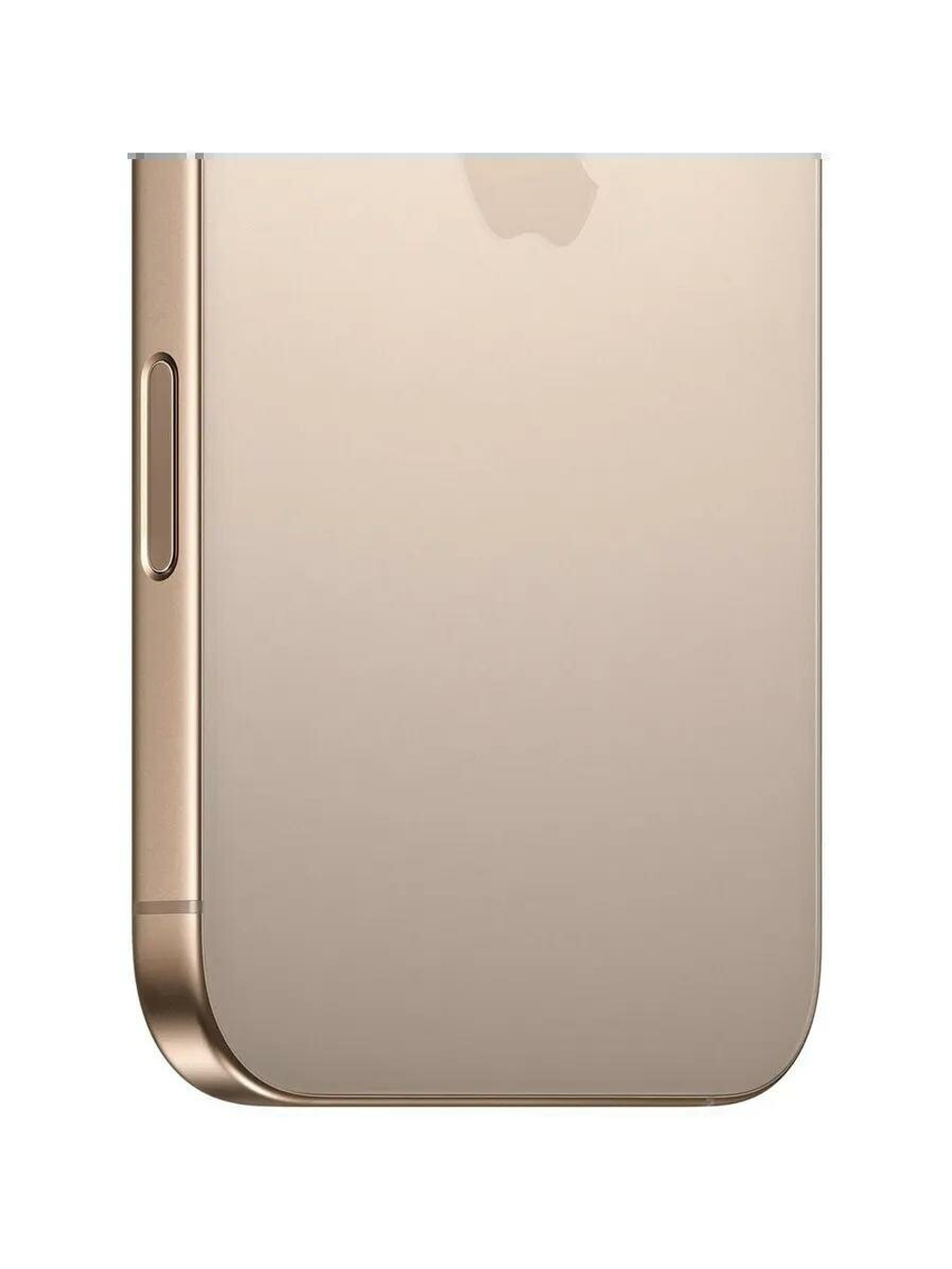 Смартфон Apple iPhone 16 Pro Max 256 Гб, Dual: Только eSim, Desert Titanium (пустынный титановый)