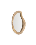 Selem Зеркало в деревянной раме с натуральной отделкой 68 x 44 см