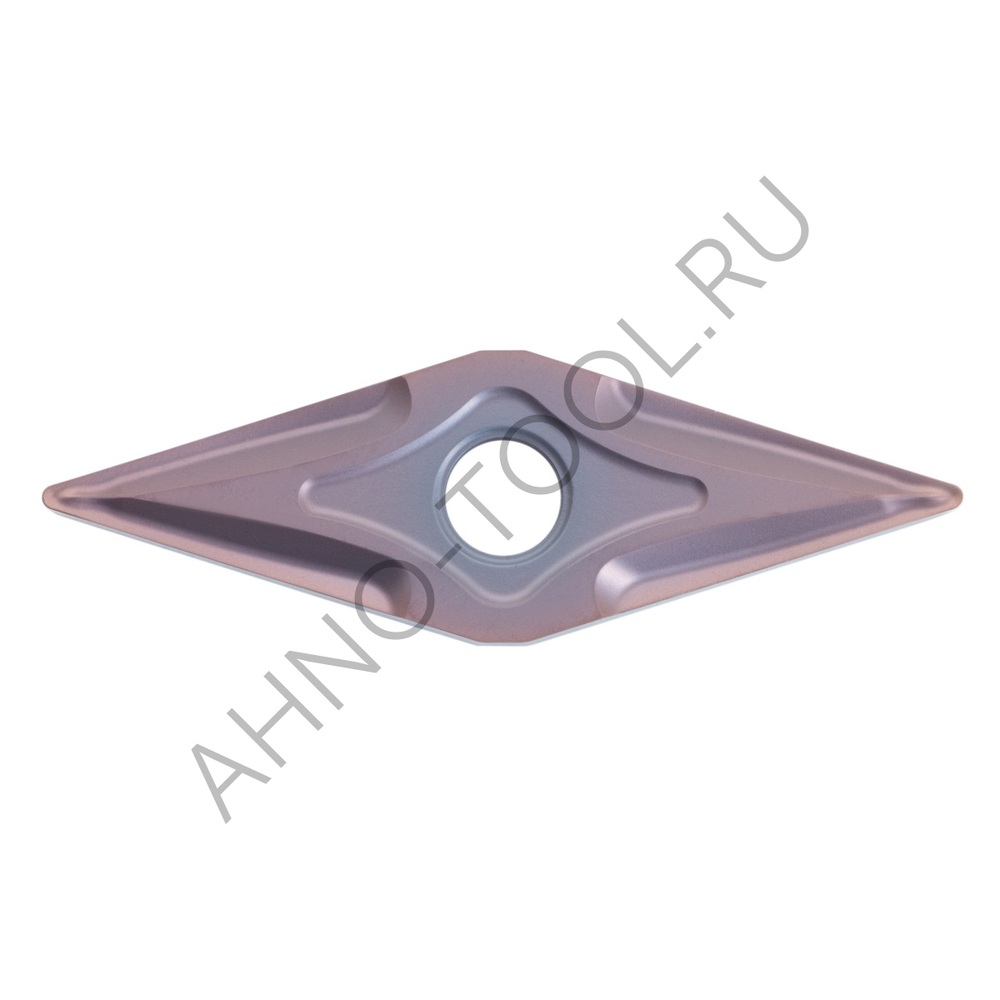 Пластина твердосплавная ISO VNMG160408-MFA APM20B AHNO по жаропроч. и нерж.стали, получистовая