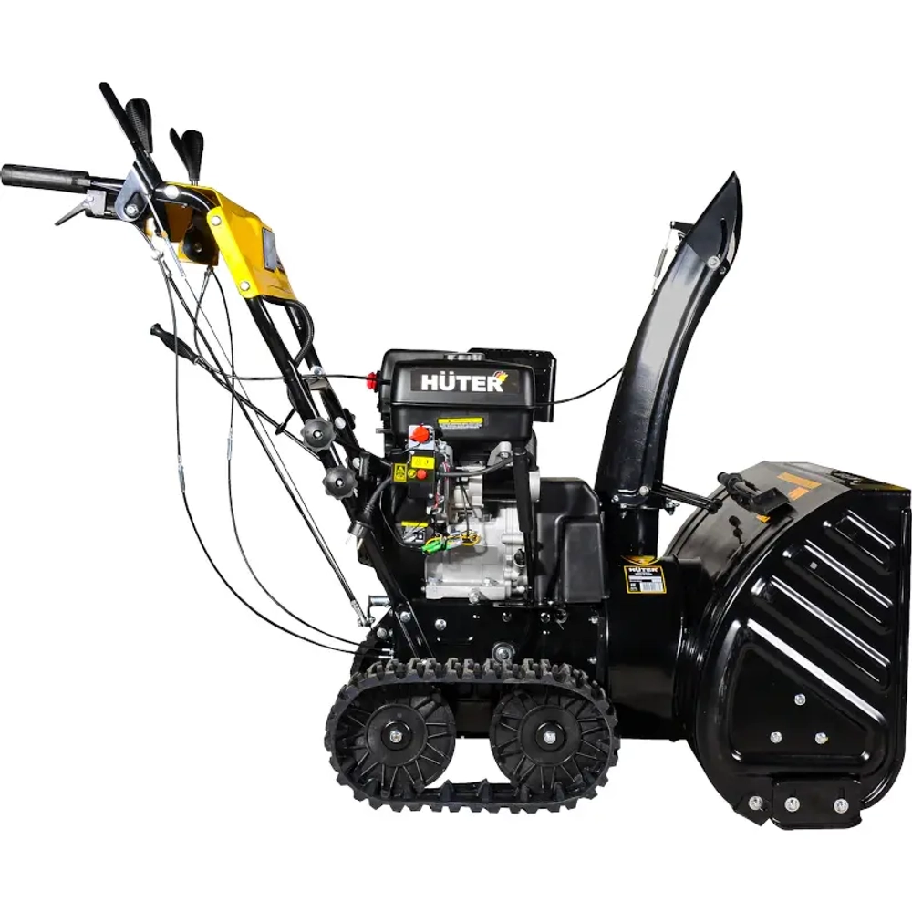 HUTER SGC 8100C снегоуборщик бензиновый 13 л.с. ковш 70 см, выброс 15 м, 6 вперед/2 назад 70/7/4