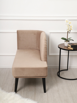 Кушетка Berger бежевый/венге