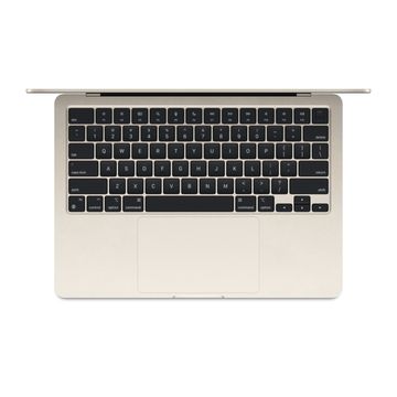 Apple MacBook Air 13" (M3, 8C CPU/8C GPU, 2024), 8 ГБ, 256 ГБ SSD, «сияющая звезда»
