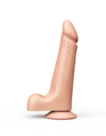 Фаллоимитатор LOVETOY телесный с мошонкой, 19 см