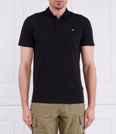 Поло EALIS Napapijri - черный(NP0A4H8B)