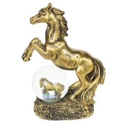 GAEM Фигурка декор в стекл шаре "Лошадь", L10 W5 H14 см, 2в.