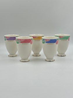 Стакан с фиолетовой каймой Givenchy by Yamaka