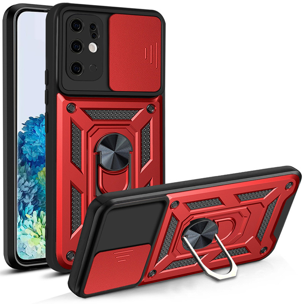 Чехол с кольцом Bumper Case для Samsung Galaxy S20+