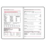 Ежедневник датированный 2023 А5 138x213 мм BRAUBERG "Glance", под кожу, бирюзовый, 114099