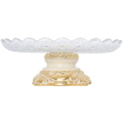 Фруктовница-конфетница Флора Айвори