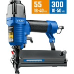 Пневматический нейлер-степлер 18Ga тип скоб 55, тип гвоздей 300