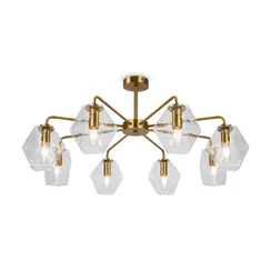 Люстра FR5177PL-08BS Измерение / Dimension E14x8 Freya fr5177pl-08bs