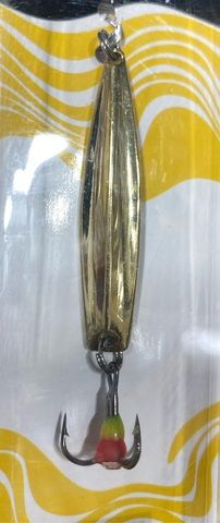 34 Блесна зимняя KDF Minkur 130-8025 4 гр 45 мм цв gold