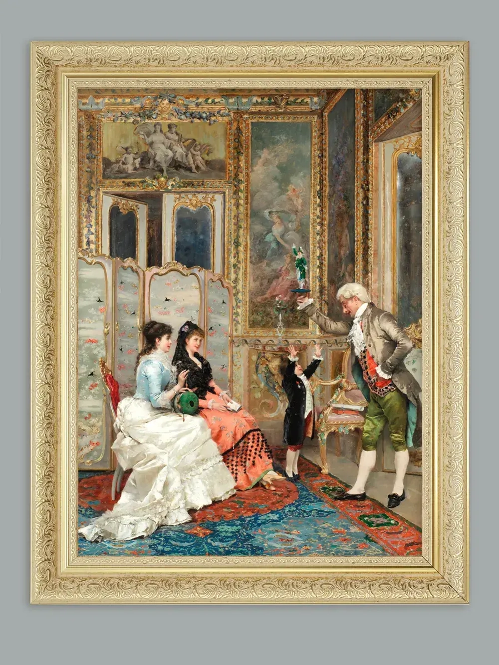 Картина на стену интерьерная на холсте 37*47 см