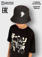 Панама с принтом аниме