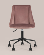Кресло компьютерное Сиана велюр розовый