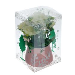 GAEM Цветочная композиция, L19 W15,5 H20,5 см, 4в.