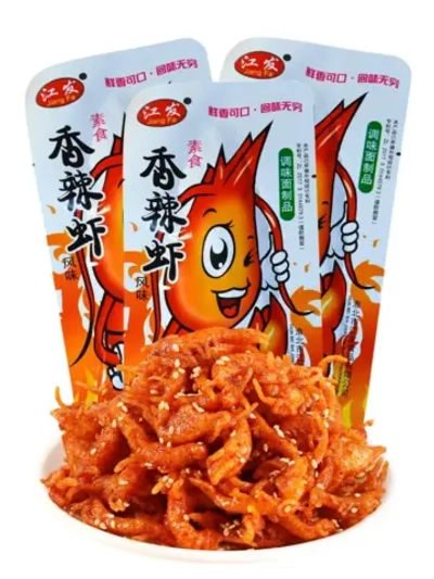 Азиатские снеки острые со вкусом Креветок 26 г * 3 шт