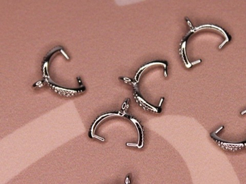 Коннектор-держатель для подвески 10х9 мм