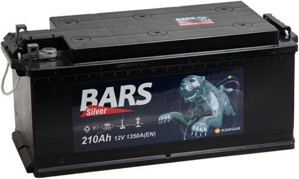 BARS SILVER 6СТ- 210 аккумулятор