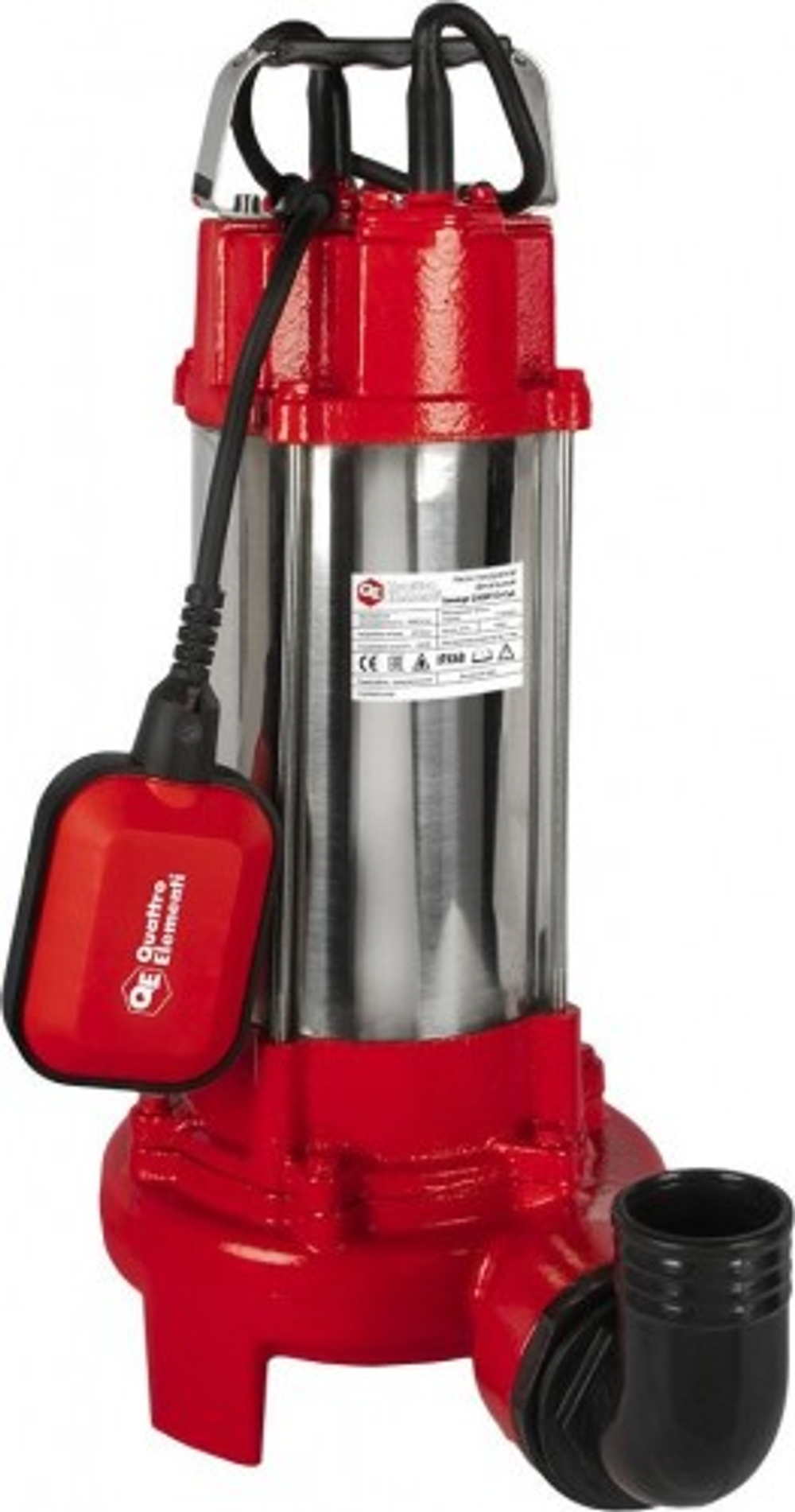 Насос дренажный QUATTRO ELEMENTI SEWAGE 1700F Ci-Cut 909-082