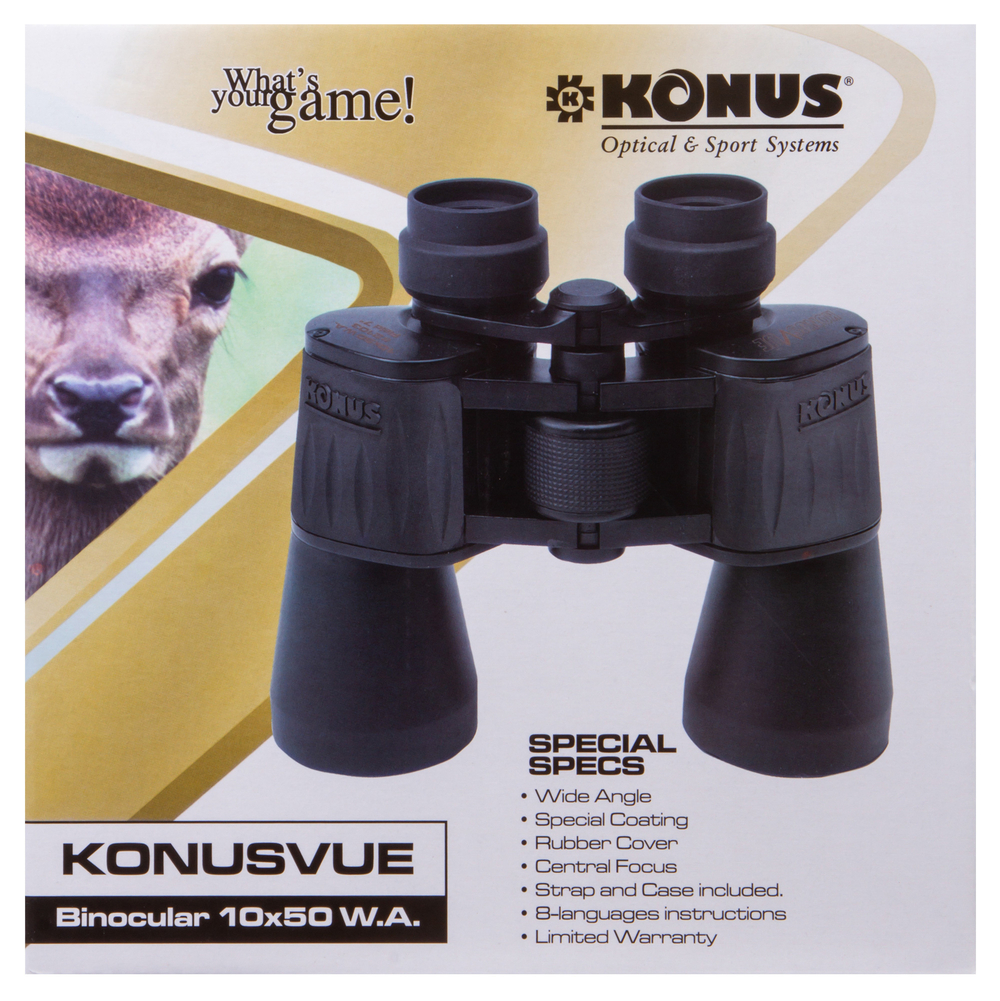 Бинокль Konus Konusvue 10x50 WA