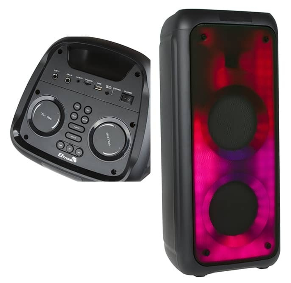 Колонка 06" (20-17 FIRE BOX 500) динамик 2шт/5.25" ELTRONIC с TWS