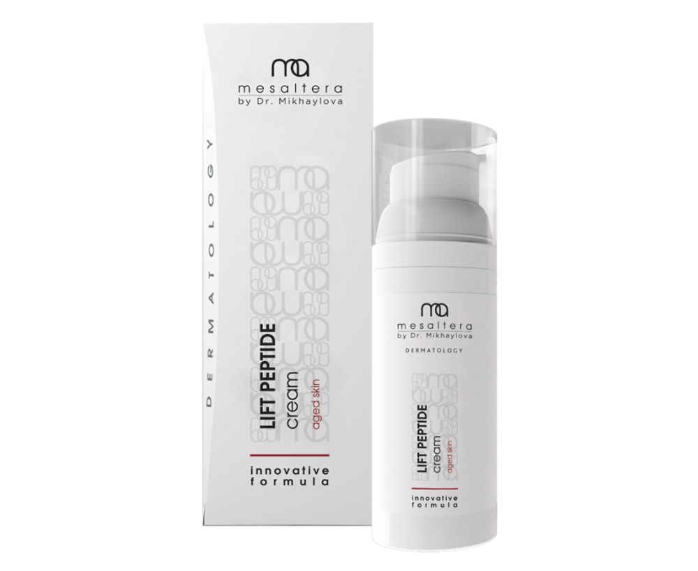 MESALTERA BY DR. MIKHAYLOVA КРЕМ ОМОЛАЖИВАЮЩИЙ ДЛЯ ВОЗРАСТНОЙ КОЖИ 50 мл | LIFT PEPTIDE CREAM