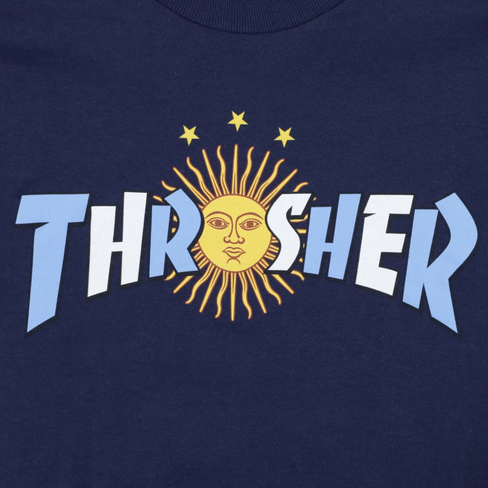 Футболка Thrasher Argentina Estrella T-Shirt (navy)