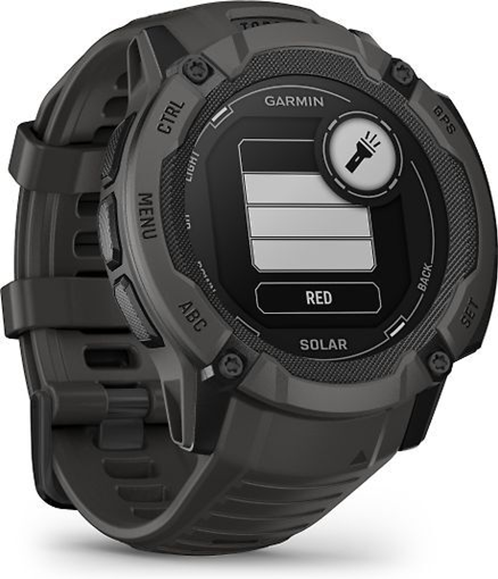 Умные часы Garmin Instinct 2X Solar Графит