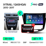 Teyes SPRO Plus 10.2" для Nissan Qashqai, X-Trail  2013-2017