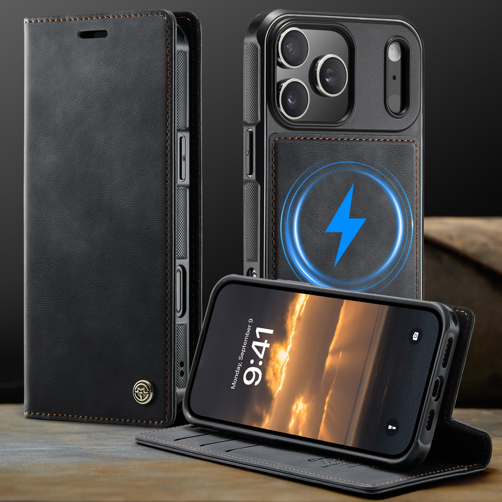 Чехол-кошелек CaseMe 2 in 1 MagSafe iPhone 17 Pro Max