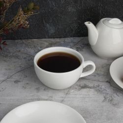 Чайная пара 290 мл белая d 9,6 см h6,2 см фарфор P.L. Proff Cuisine [4]